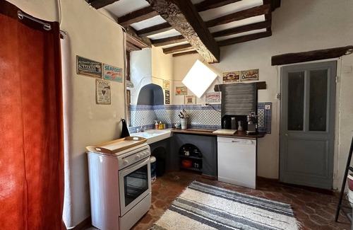Saint-Auban-sur-L'Ouveze Casa | La Sarrasine Jacuzzi et Piscine Chauffée, Grande Terrasse Avec vue