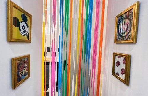 Le Camas Apartamento | La Suite PopArt - Baignoire - Lit Rond
