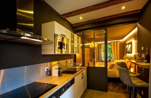 Kaysersberg-Vignoble Apartamento | La Suite - Romantic escape with spa and private sauna, Beautiful suite with spa, sauna and parkin