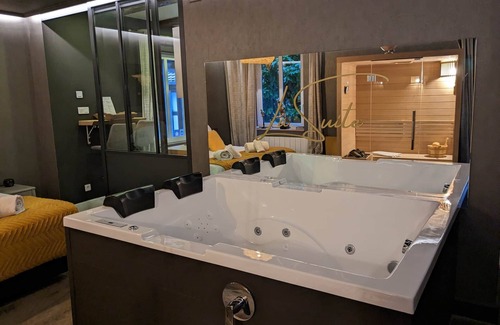 Kaysersberg-Vignoble Apartamento | La Suite - Romantic escape with spa and private sauna, Beautiful suite with spa, sauna and parkin
