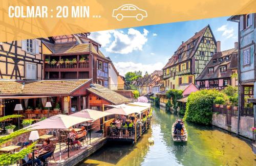 Kintzheim Apartamento | ✧ La Suite ✧ studio de charme route des vins