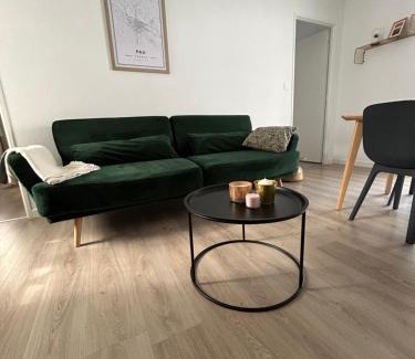 Centre Ville Apartamento | La terrasse : Appartement chic 2 chambres au coeur de Pau