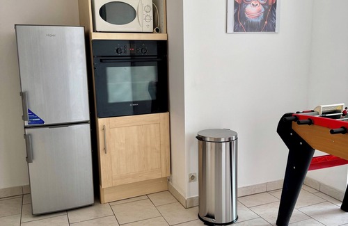Socourt Condominio | La Terrasse vue étangs, Table soccer, board games by BookingFuté