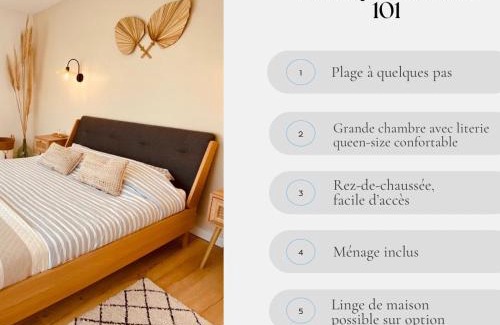 Fort-Mahon-Plage Apartamento | La Timonerie - Le Marquenterre 101, accès plage à 50 mètres classé 3 étoiles