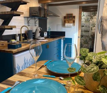 Saint-Aignan Casa | La Tiny Blue - maison insolite pour 2 - sans Tv
