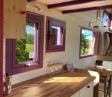 Saint-Pierre-le-Chastel Cabina | La Tiny de Papa un logement Eco-responsable