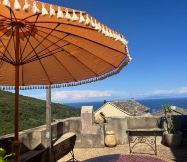 Mausoleo Apartamento | La Tour Morazzani , Heritage Floor with Sea View Cap Corse