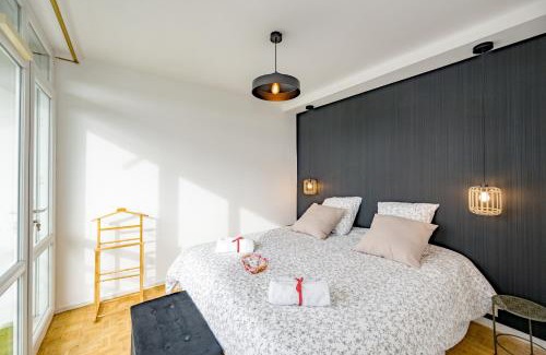 Saint-Brieuc Apartamento | La Vigie - Appt avec jolie vue sur ville