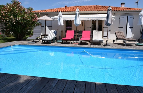 Dompierre-sur-Mer Casa | LA VILLA DOUCE *** 3 estrellas - Piscina climatizada - sauna - baño de vapor - ducha con múltiples chorros