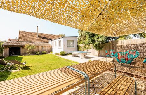 Saint-Pair-sur-Mer Casa | la Villa du Thar - plage 300m piscine babyfoot arcade pingpong pétanque