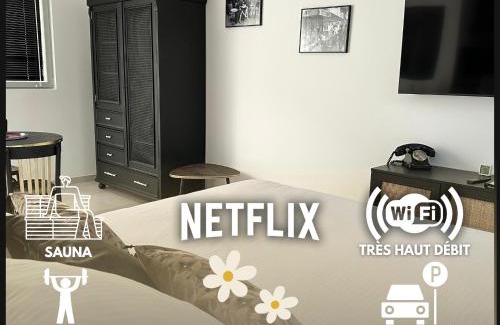 Saint-Prix Apartamento | La Villa Perchée calme, sauna, parking privé