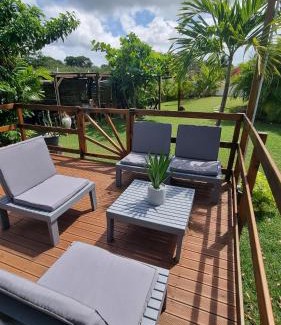 Sainte-Anne Villa | La Villa Rainbow & ses 2 Kabanes