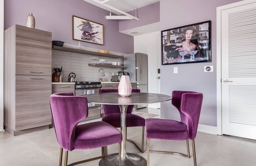 Old Fourth Ward Apartamento | La Violette Loft por Atlanta Luxury Rentals