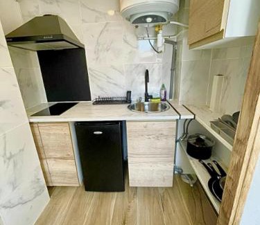 1st Arrondissement Apartamento | Lafayette 2 - Elégant Studio Lumineux