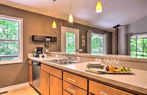 Winchester Casa | Tims estilo centro turístico Ford Lake Home - ¡Pasos para atracar!