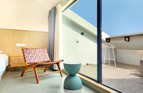 Wuzhong Cama Y Desayuno | Lake and Mountain Terrace Sunrise View King Room