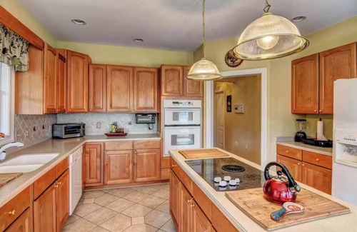 Livingston Casa | Lake Anna public side, private boat ramp, firepit, sandy beach & more!