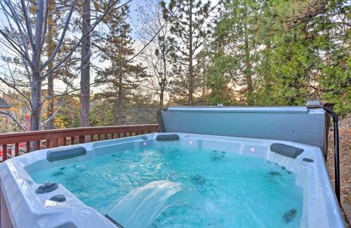 Lake Arrowhead Casa | Lake Arrowhead A-Frame Cabin with Deck and Balcony!