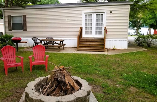 Blue Eye Cabaña | Lake "Beach" Cottage w/Boat Slip & Rentals, Dock & Hot Tub!
