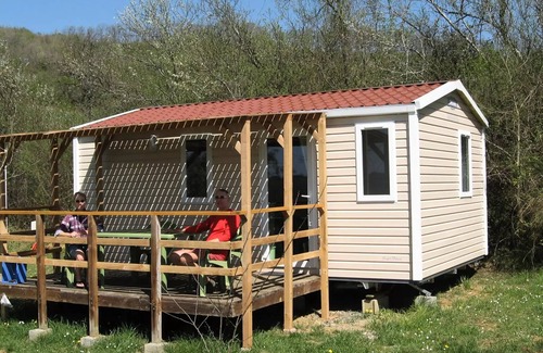 Marciac Casa | Lake Camping *** - Mobile home PMR Comfort + 30m2 (2 bedrooms) + covered terrace 4 people