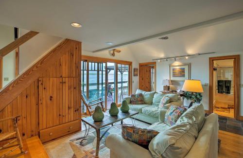 North Hero Casa | Lake Champlain Cottage with Private Deck and Fire Pit!