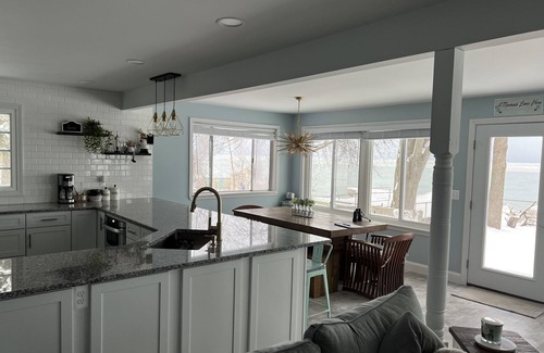 Burtchville Casa | Lake Front Beach House On Lake Huron - Private Beach