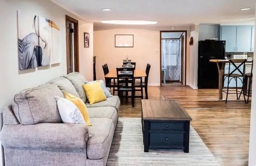 Hickory Cabaña | Lake front home 25 ft from water w/ private dock, firepits, kayaks & paddle boat