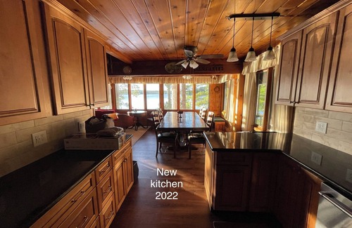 Land O Lakes Cabina | Lake Front Home en Land O 'Lakes, WIS