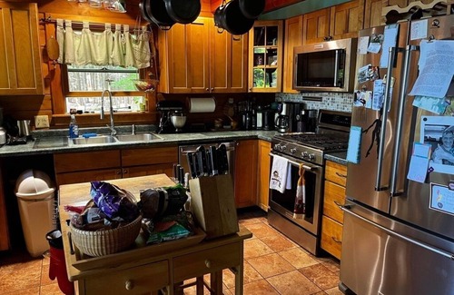 East Machias Casa | Lake Front Log Estate