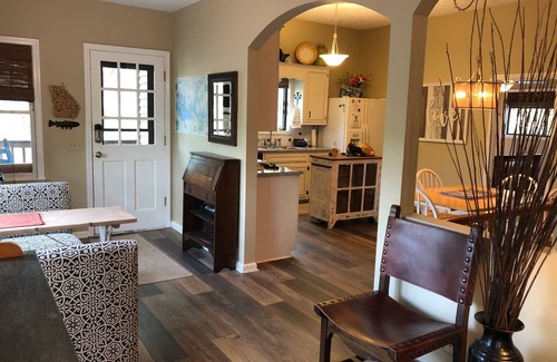 Gainesville Casa | Escapada al lago Lanier con muelle de 2 pisos en las hermosas montañas del norte de Georgia