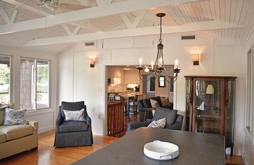 Lake Lure Cabaña | Historic Lake Front Cottage- FirePit, Large Boathouse Deck