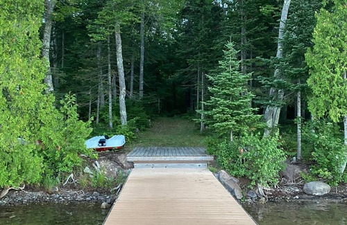 Mohawk Cabina | Lake Medora waterfront retreat 4.5 miles from Copper Harbor!