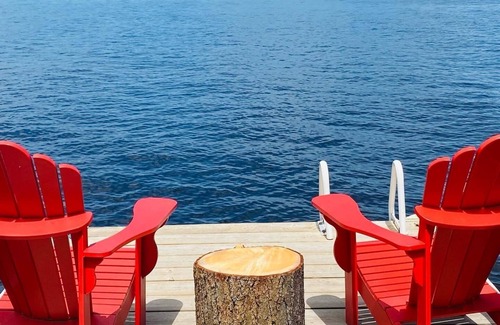 Muskoka Lakes Cabaña | Impresionantes vistas de puntos en la ubicación del primer lago Muskoka