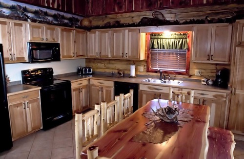 Sylvan Shores Cabina | Lake Shore Cabin on Beaver Lake with Boat Dock & Swim Deck