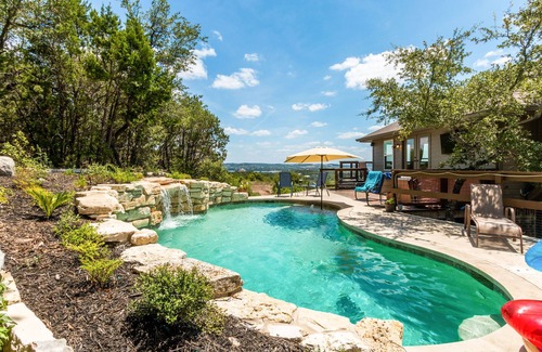 Travis Landing Casa | Lake Travis Hilltop Sport y Water Extravaganza 3. 5 acres de bienes