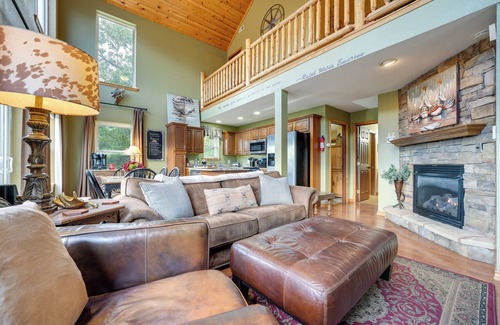Blue Eye Casa | Blue Eye House con bañera de hidromasaje - Table Rock Lake View!