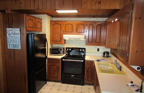 Chilton Casa | Lake Winnebago waterfront 3 bedroom Log home on a private lot with a great view!