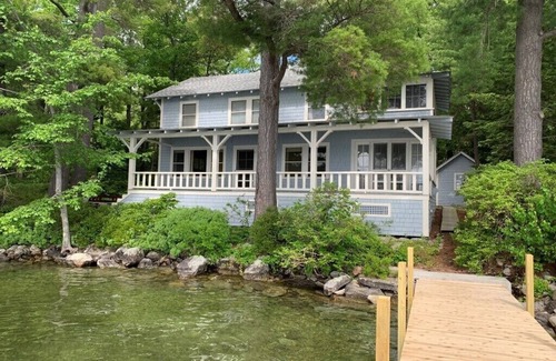 Wolfeboro Casa | Lake Winnipesaukee Vintage Vacation Home – Your Ideal Lakefront Retreat