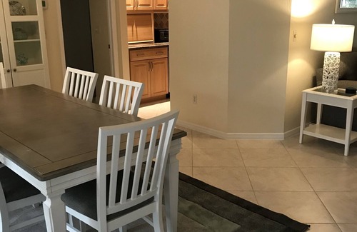 Pelican Bay Casa | Lakefront 3 bedroom, 2 bath home in gated community. Walking distance to beach.