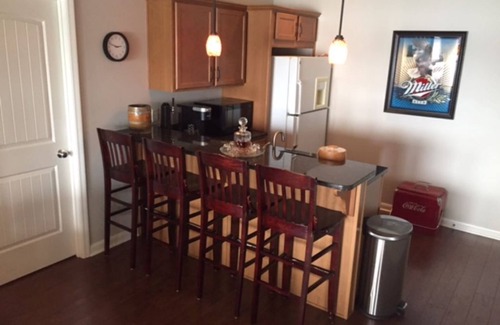 Frontier Casa | Lakefront 5 bedroom home on beautiful Lake Diane-Camden, Michigan Sleeps 15