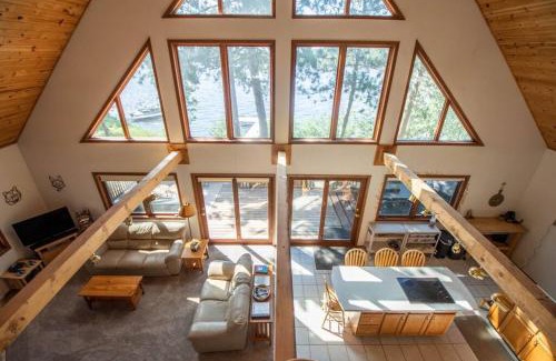Minong Casa | Lakefront A-Frame Cabin, Year Round