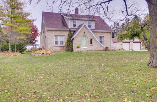 Algoma Casa | Lakefront Algoma Home with Deck, Grill and Fireplace