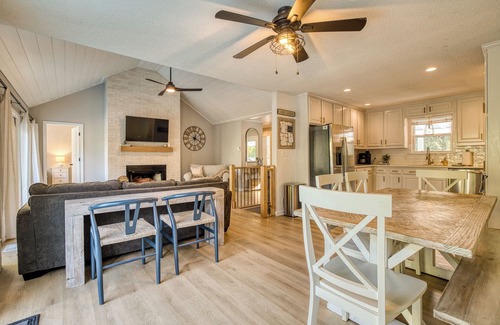 Gainesville Casa | Lakefront, Boat Dock, Game Room, Backyard Oasis