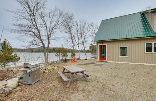 Bucksport Casa | Lakefront Bucksport Home with Fire Pit and Gas Grill!