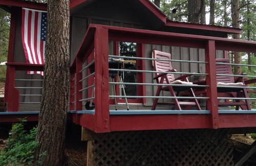 Bayfield Cabina | CABINA FRENTE AL LAGO! Deer-trail 2lake's costas. ¡Canoa, kayak y equipo de pesca! Mascota :)