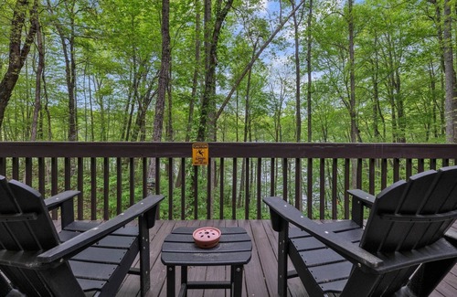Unaka Cabina | Lakefront Cabin Bordering Nat Park w/ Hot Tub! by RedAwning