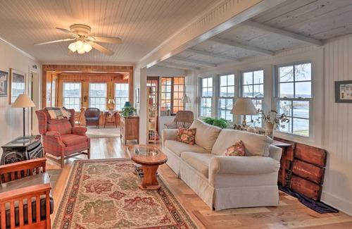 Canandaigua Casa | Lakefront Canandaigua Home with Grill, Fire Pit