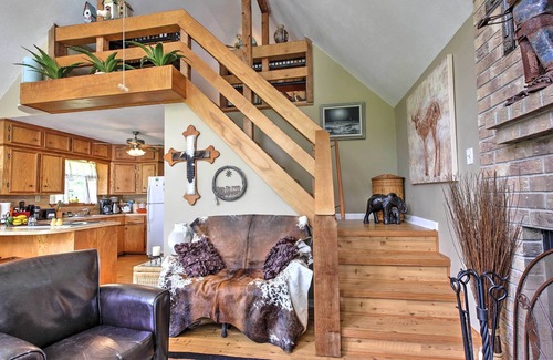 Votaw Chalet De Esquí | Tranquilo, encantador, romántico, relajante y divertido propiedad frente al mar