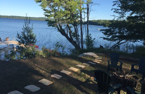 Interlochen Cabaña | Lakefront Cottage en todos los deportes Green Lake-Interlochen-Traverse City / Sleeps 7