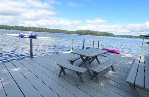 Wolfeboro Casa | Lakefront Family Friendly Home, Sleeps 10